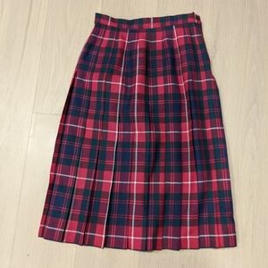 Edinburgh wool midi skirt